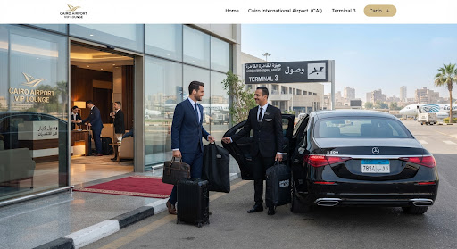 خدمة استقبال العملاء في المطار